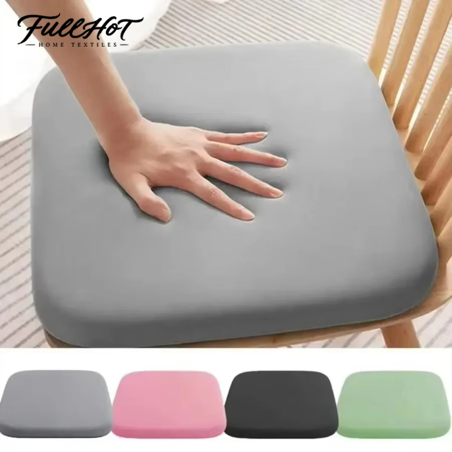 

FULLHOT New Elastic Sponge Seat Cushion, Soft Bounce Back Foam, Breathable & Rebound Comfort, Office Chair Pad for Long Sitting