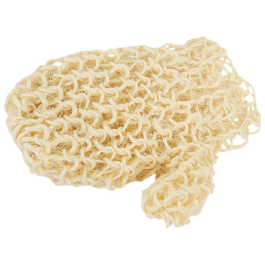 

Mittens Braided Shower Gloves Exfoliating Body Scrub Exfoliator for Washcloth Peeling