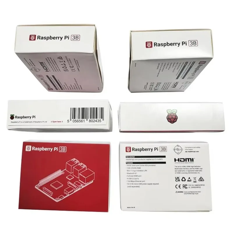 Raspberry Pi 3 B Model B Single-board Computer With Wireless LAN and BT Connectivity Wholesale Raspberry Pi 3