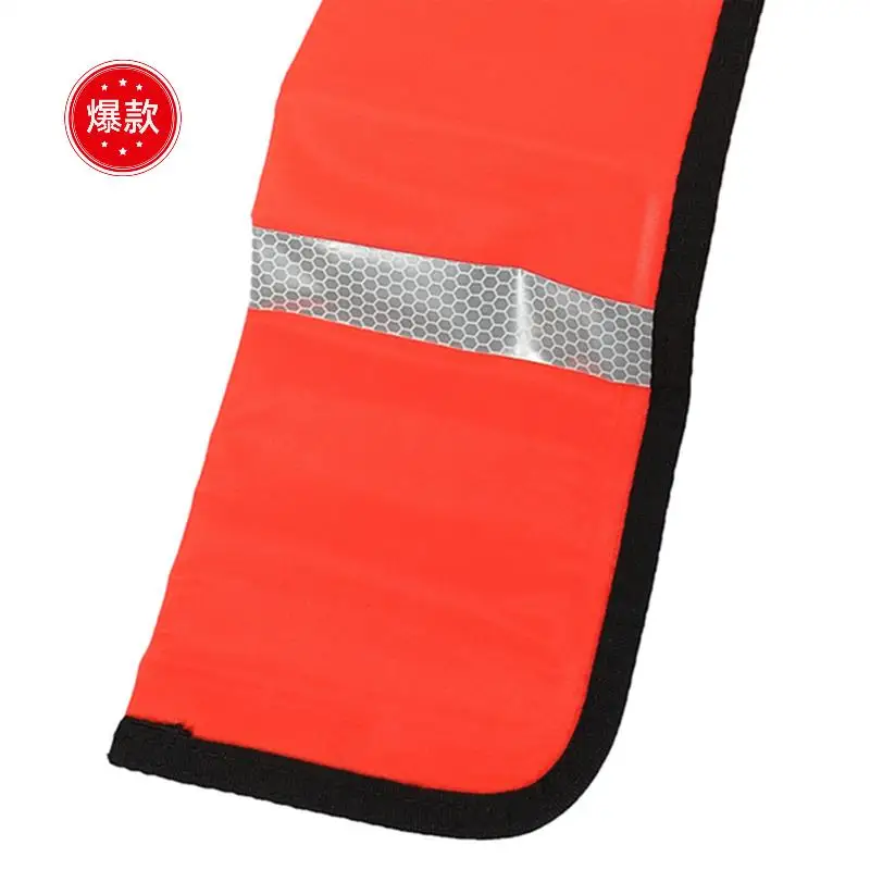 

4Pcs 1M Scuba Diving Inflatable SMB Surface Signal Marker Buoy Visibility Float Signal Tube Sausage,Red