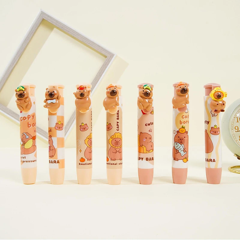 カピバラ消しゴム,きれいで柔らかい機械式,学生用文房具,鉛筆プレス,事務用品,ギフト