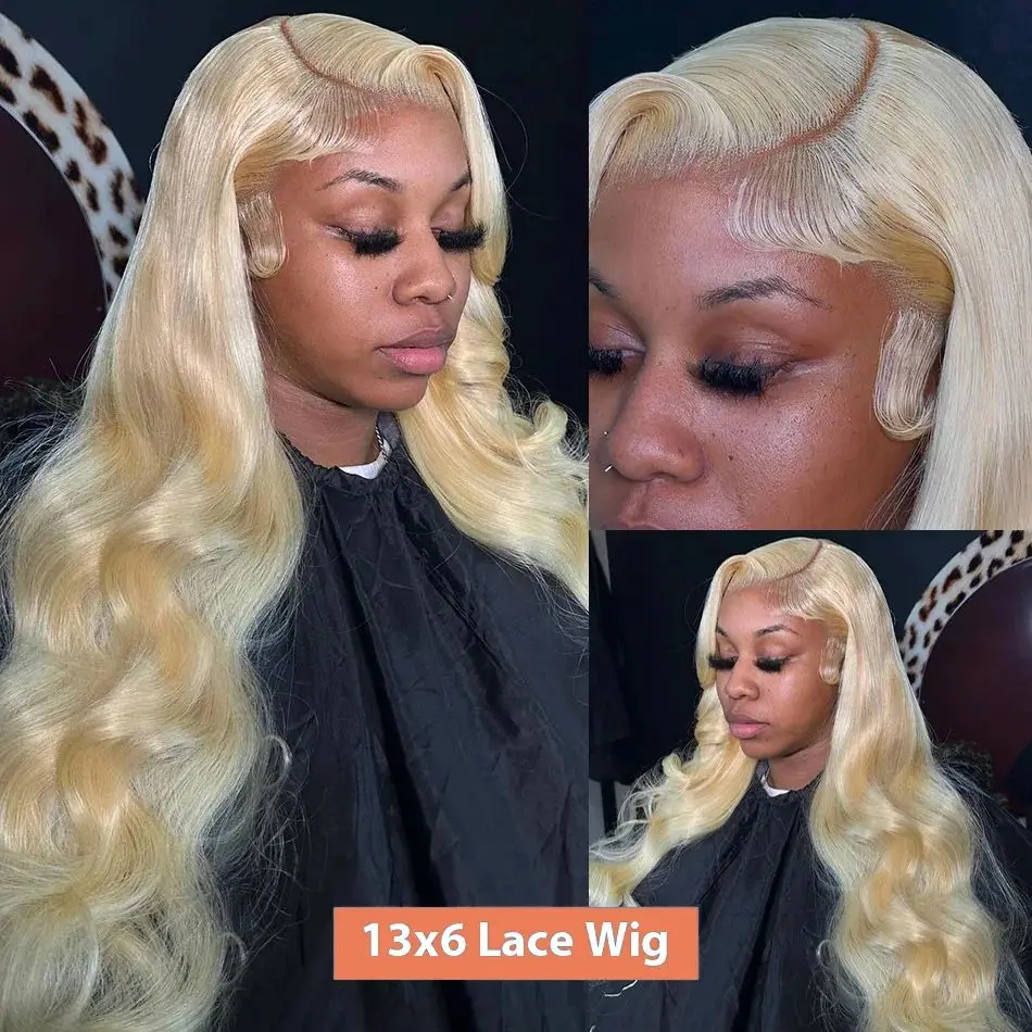613 Hd Lace Frontal Wig 13x6 Human Hair Wig Body Wave 30 Inch 250 Density Brazilian Hair Black Women Choice 13x4 Lace Front Wig image 3