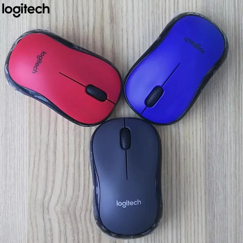 Mouse silenzioso wireless Logitech M220, laptop, ufficio desktop, casa, durata della batteria di lunga durata, dimensioni compatte