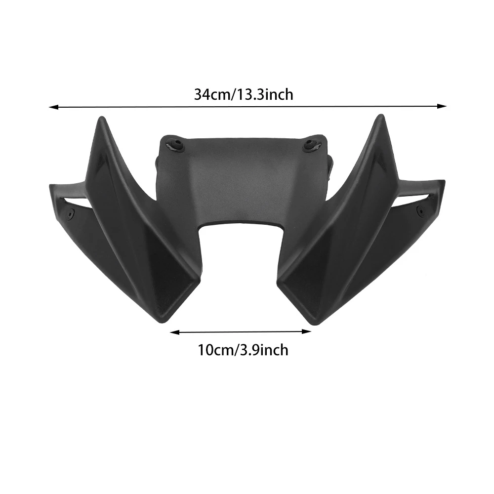 Motorcycle Front Downforce Wing Spoiler Kit for Honda CB500 Hornet CB 500 2024-2025 Aerodynamic Wing Deflector