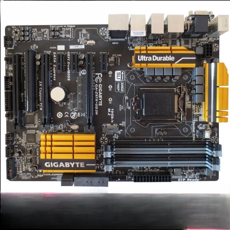 

For Desktop Gigabyte Z97X-UD3H 1150 Pin Z97 Main Board Support I74790K