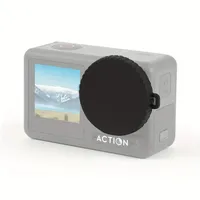 Camera Lens Protective Cover for DJI for ACTION 4/3 Camera Lens Cap Dustproof Cover Video Cameras Accessories Sunshade Protect