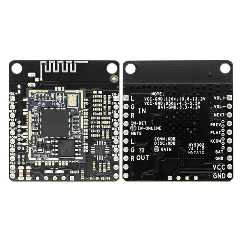 Módulo de música Bluetooth DC 5V/12V APTX/ATPXHD amplificador de Audio de programación para coche agregar función Bluetooth placa DIY