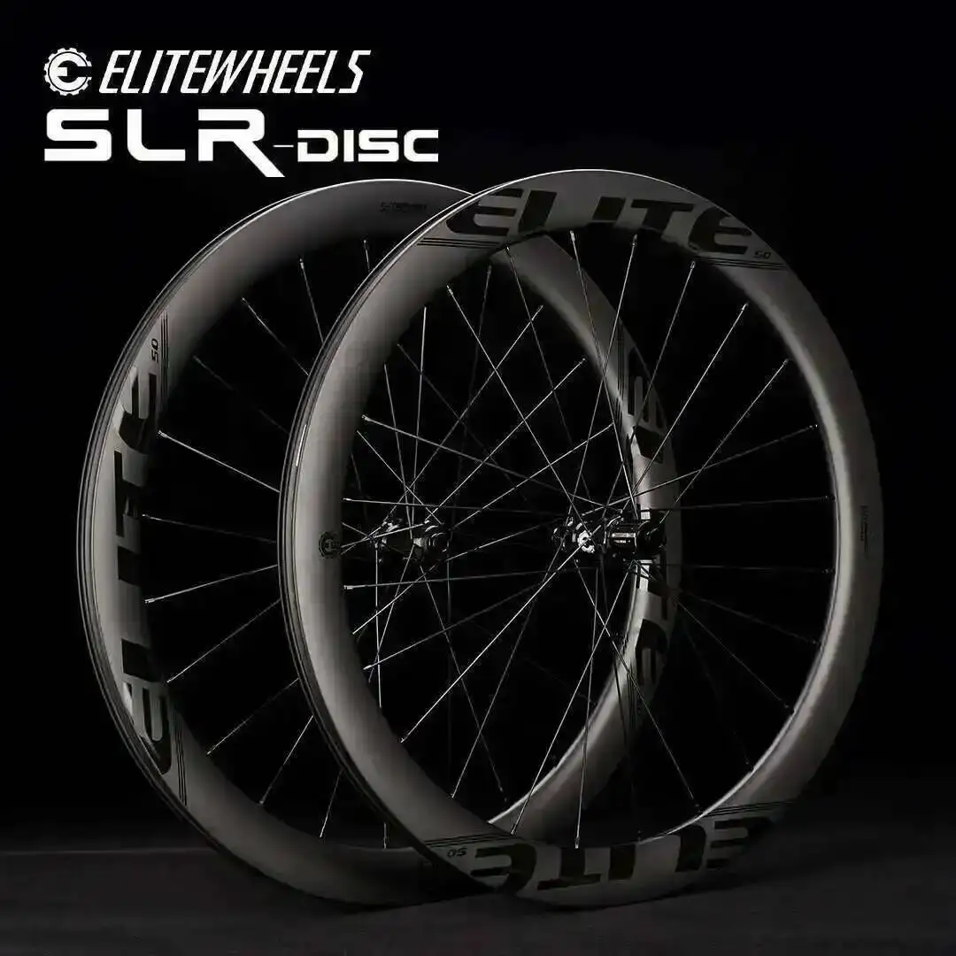

ELITEWHEELS SLR Disc Brake Carbon Road Bike Wheels RD13 Ratchet System 36T Clincher Tubeless 700c Cyclocross Wheels