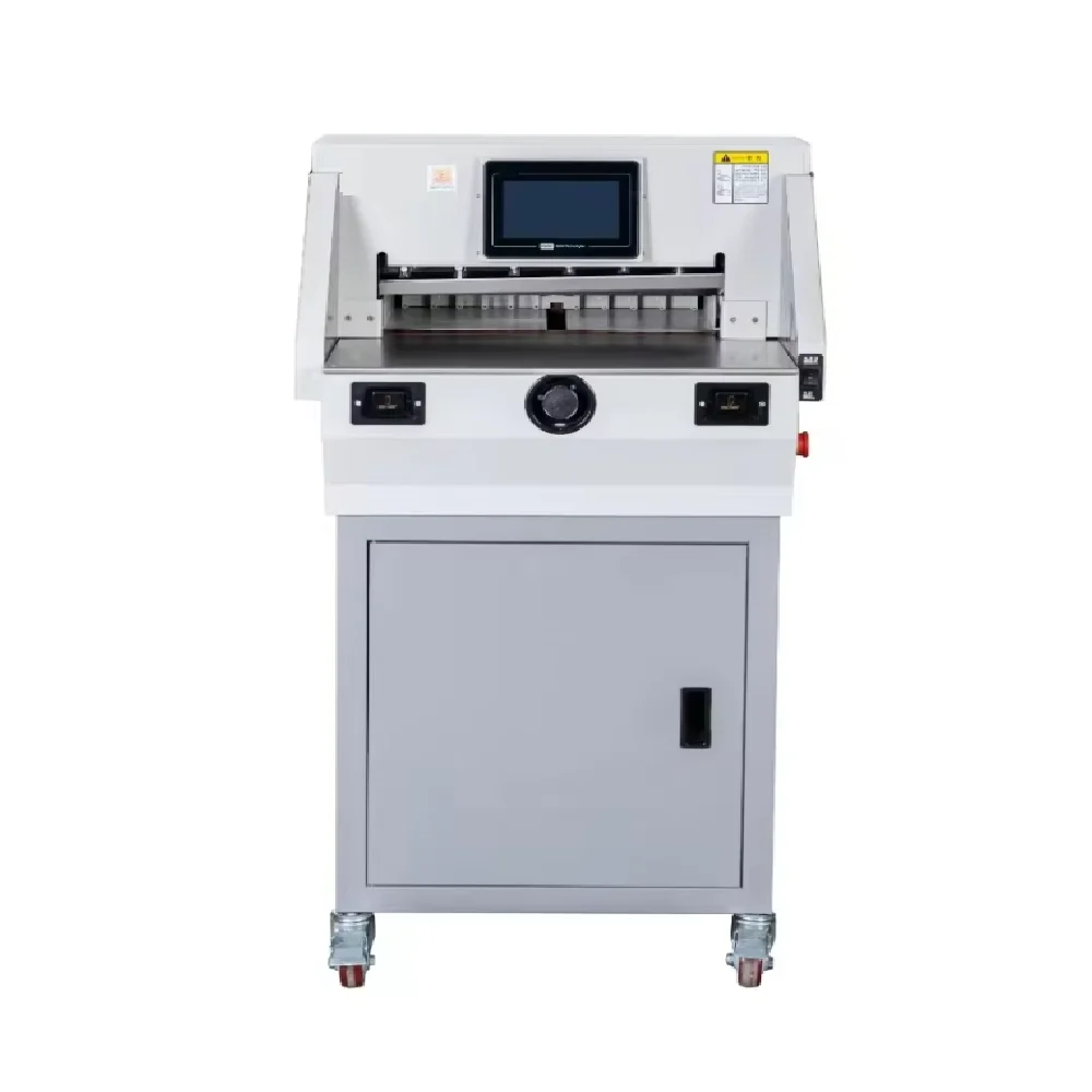 Fotografia 7: Cortadora de Papel Automática E460T Máquina de Corte de Papel com Largura de Corte de 460mm 18 Polegadas Preço