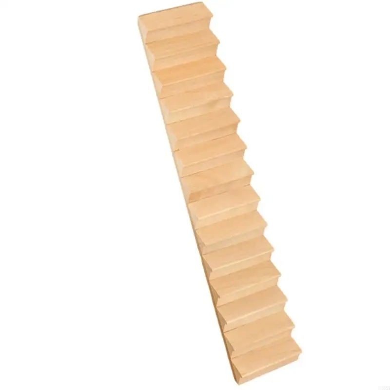 

1/12 Scale Unpainted Staircase for Dollhouses Builders and Model Decorators L8RB