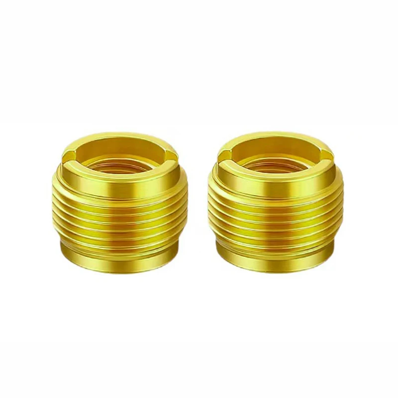 4/6pcs Aluminum Alloy 1/4 3/8 to 5/8 Conversion Screw Microphone Stand Mount Adapter Screw for Converting Microphone Clip Tripod