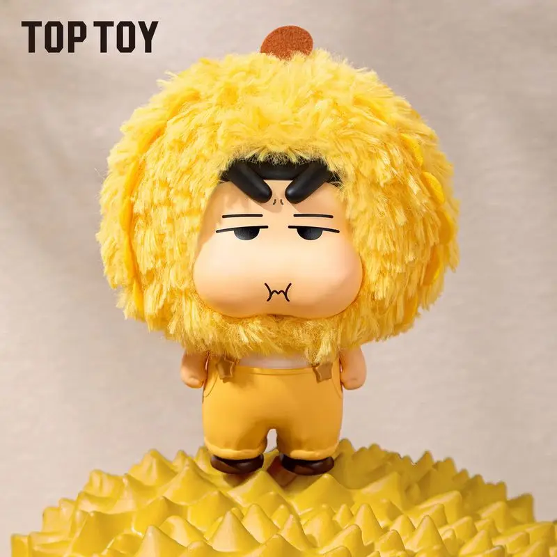 ตุ๊กตาไวนิลชินจัง ซีรีส์ฟรุ๊ตคอทเทจ ของ TOPTOY น่ารัก สามารถสวมหมวกได้ ถอดเปลี่ยนได้ เป็นของขวัญ
