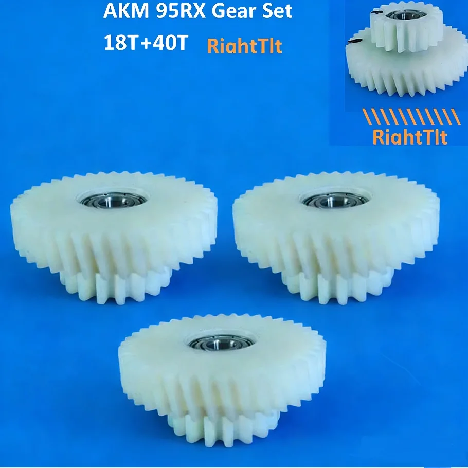 

AKM 95RX With 40T And 18T Teeth Nylon Gears For Efficient Motor For Replacement And Repair