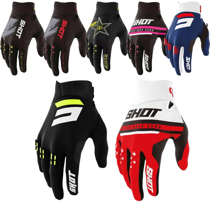 Motorcycle Riding Racing Bike Motocross Gloves Outdoor Breatheable Cycling MTB MX Dirt Cycling Cross-country Gloves 7 Colors