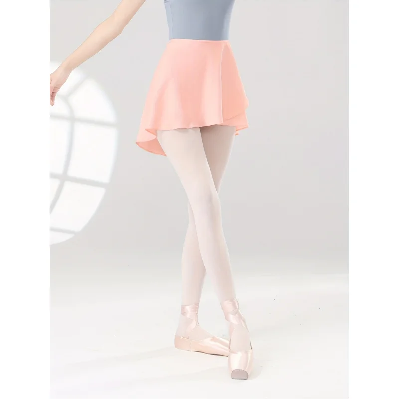

Women Cover Up, Wrap Ballet Skirts Sheer Chiffon Dance Skirt with Adjustable