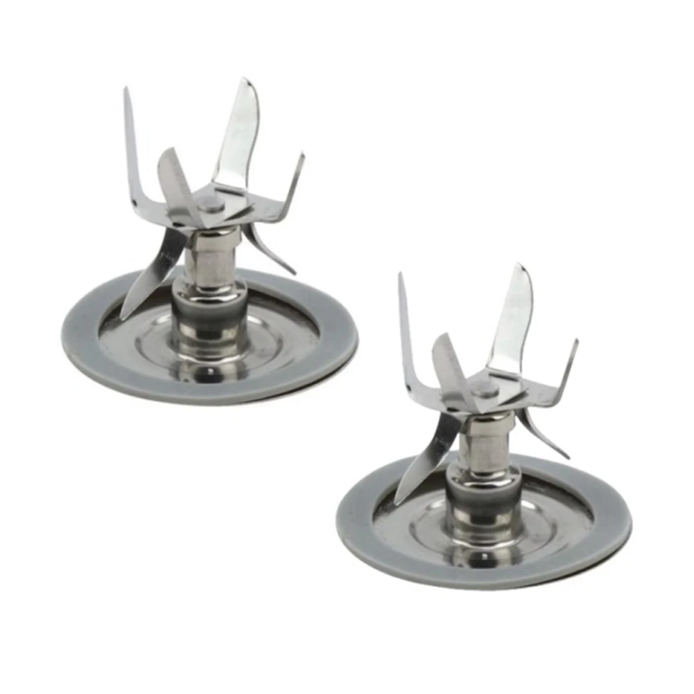 ABFW 6 Blades Ice Crushing Blender Blade for Osterizer Blenders with Sealing Ring Juicer Accessories