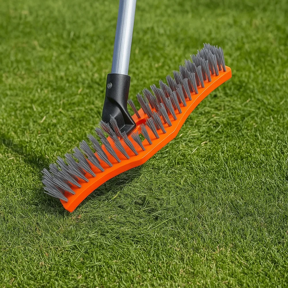 

Wear-Resistant Polyester Cleaning Brush High-Efficiency Loose Soil Weed Remover Tool Adjustable Handle Garden Tool Lawn Mowers