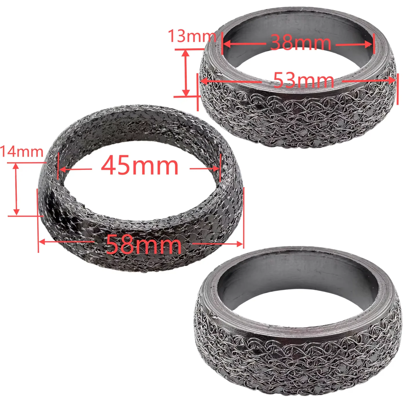 

1 комплект глушителя с большим и маленьким воротником для CFMOTO UTV UFORCE 800 500 U8 U5 ZFORCE 1000 Z550 U550 CF800 Z8 7030-021001 7030-021002