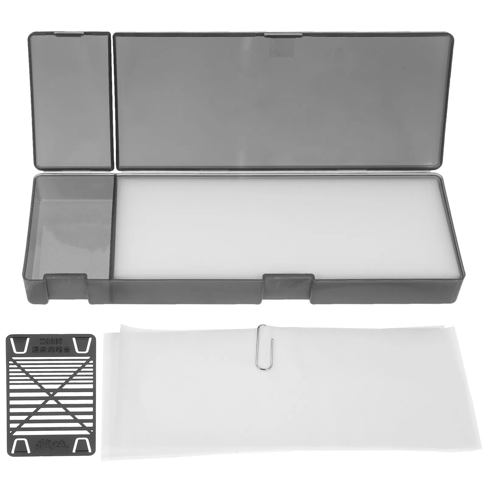 

Набор для смешивания красок: увлажняющая палитра, эффективный инструмент для смешивания акриловых пигментов, держатель для красок, принадлежности для рисования