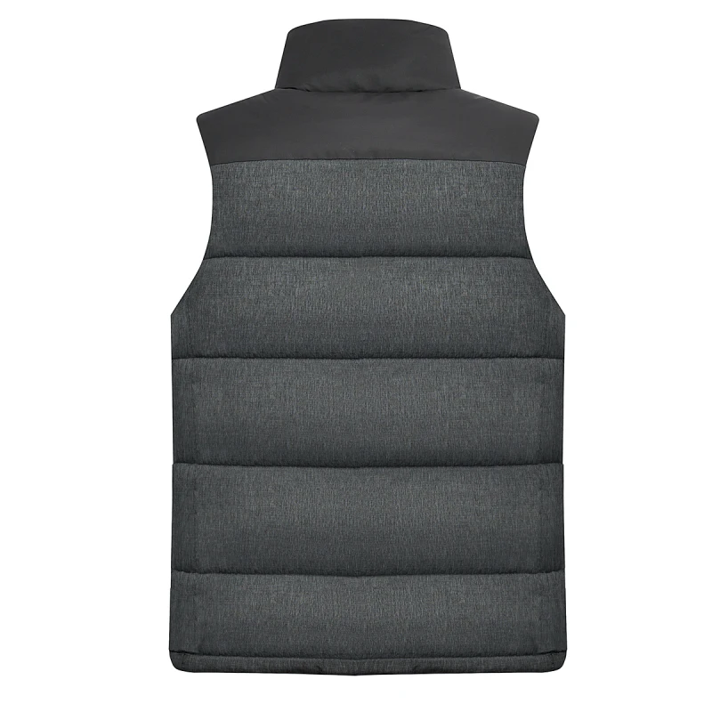 Men's Vest Jacket Sleeveless Casual Autumn Winter Warm Working Vest Thicken Padded Coat Waistcoat Work Wear Clothing Oversize