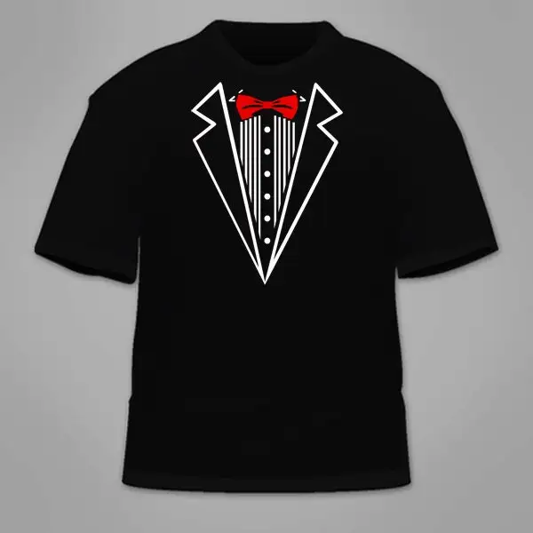 Tuxedo T Shirt Funny Wedding Gag Novelty Trashy Hilarious Awesome Cool Suit Clothing Reception Ceremony Classy Jacket