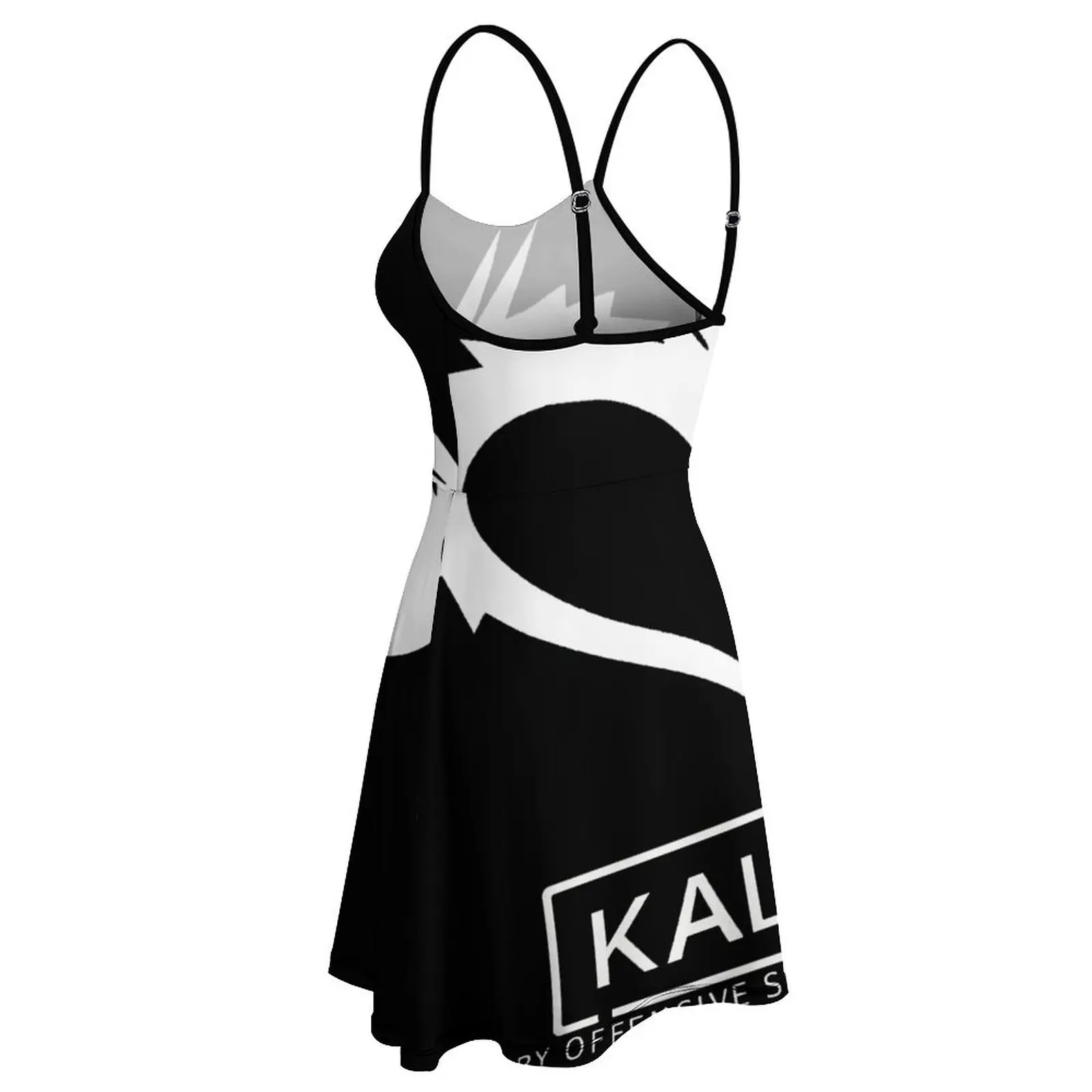 Exotic  Woman's Gown Strappy Dress Kali Linux Essential for Sale Women's Sling Dress Graphic Cool  Parties Sarcastic