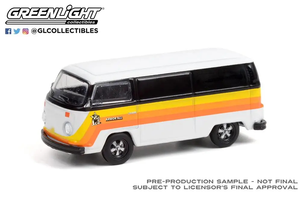 

Новые модели автомобилей из сплава GreenLight 1:64 1976 Тип 2, броня, все коллекции литья под давлением