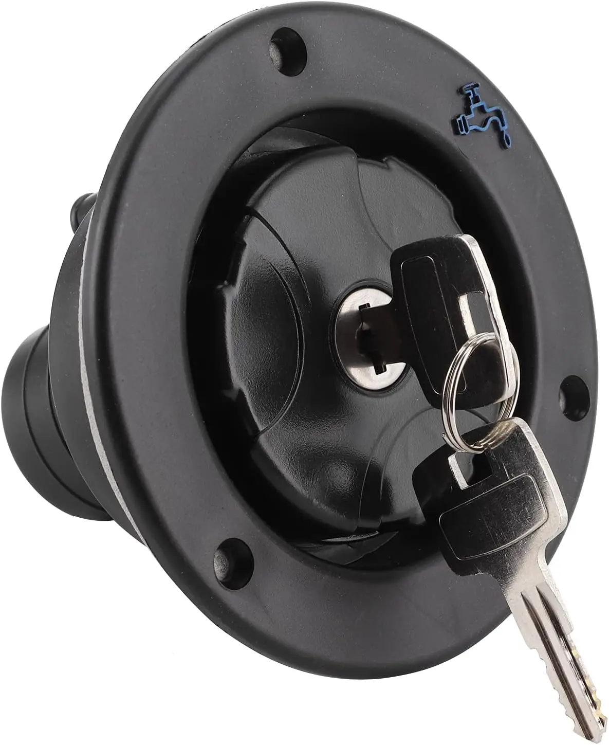 قافلة الجاذبية مدخل المياه مع قفل ل Fiamma الجاذبية المياه العذبة مدخل قابل للقفل مانعة للتسرب غطاء تعبئة المياه RV ملحقات للقوارب