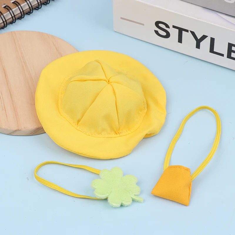 

Забавные мини-кукольные шляпы для девочек, милые сумки с цветовой координацией, миниатюрные игрушки Kawaii