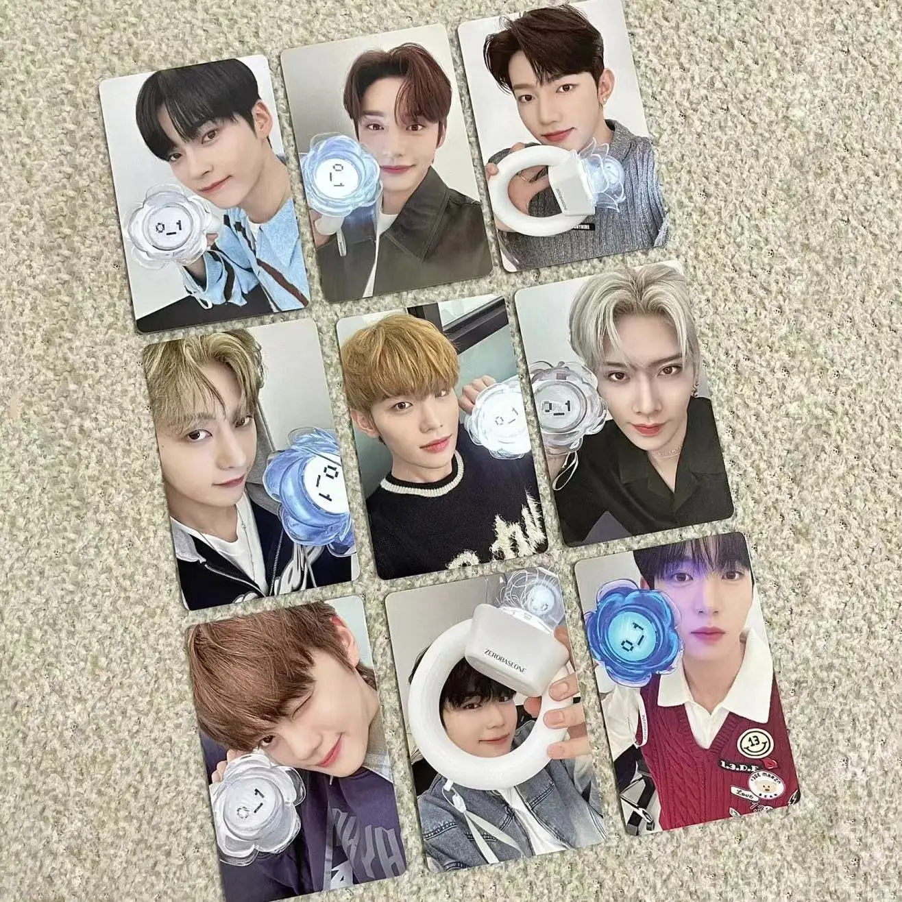 ZB1Idol Lightstick Hand Lamp Light Stick Concert Party Flash Fluorescent Ricky ZHANGHAO YUJIN Hanbin Series Fans Gift Series