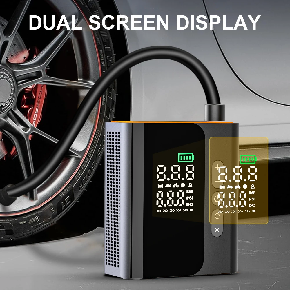7800mAh 108W High Power Premium Tire Inflator 17