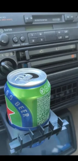 

Высокопроизводительный выдвижной держатель для стаканов/напитков в воздуховод для VW MK2 Golf Jetta 8V GTI GLI - Аксессуар для интерьера автомобиля