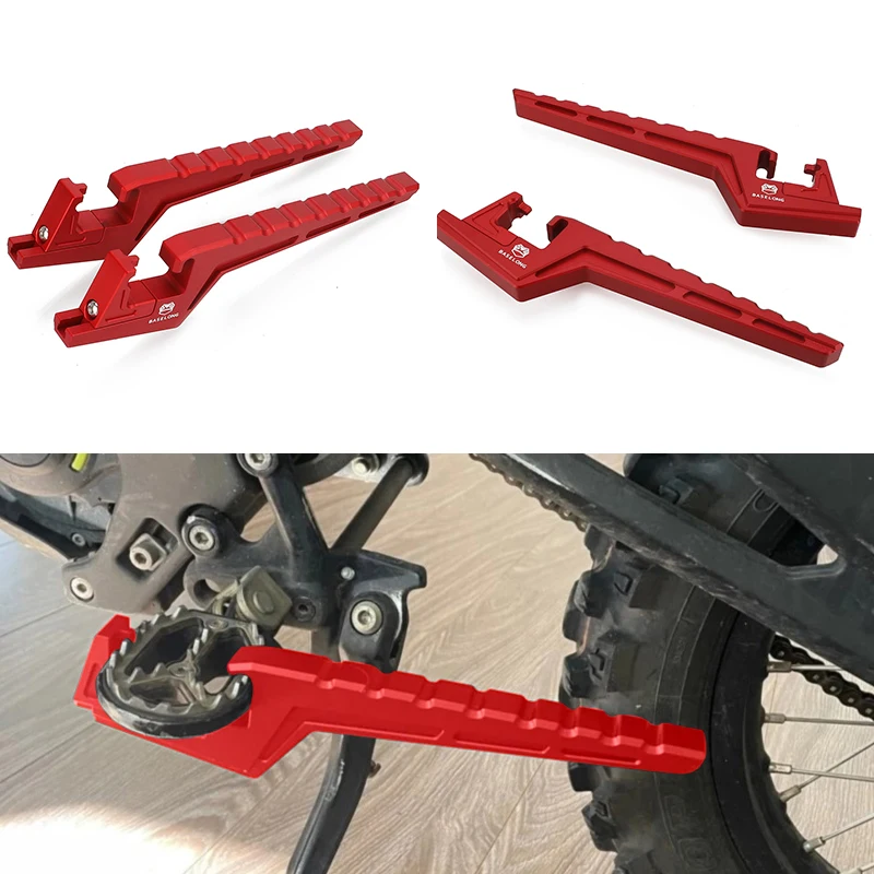 

Dirt Bike Off-Road Motocross Bike Accessories For Honda CRF450R WE 2019-2024 2025 2026 CRF 450R Passenger FootPegs Extensions