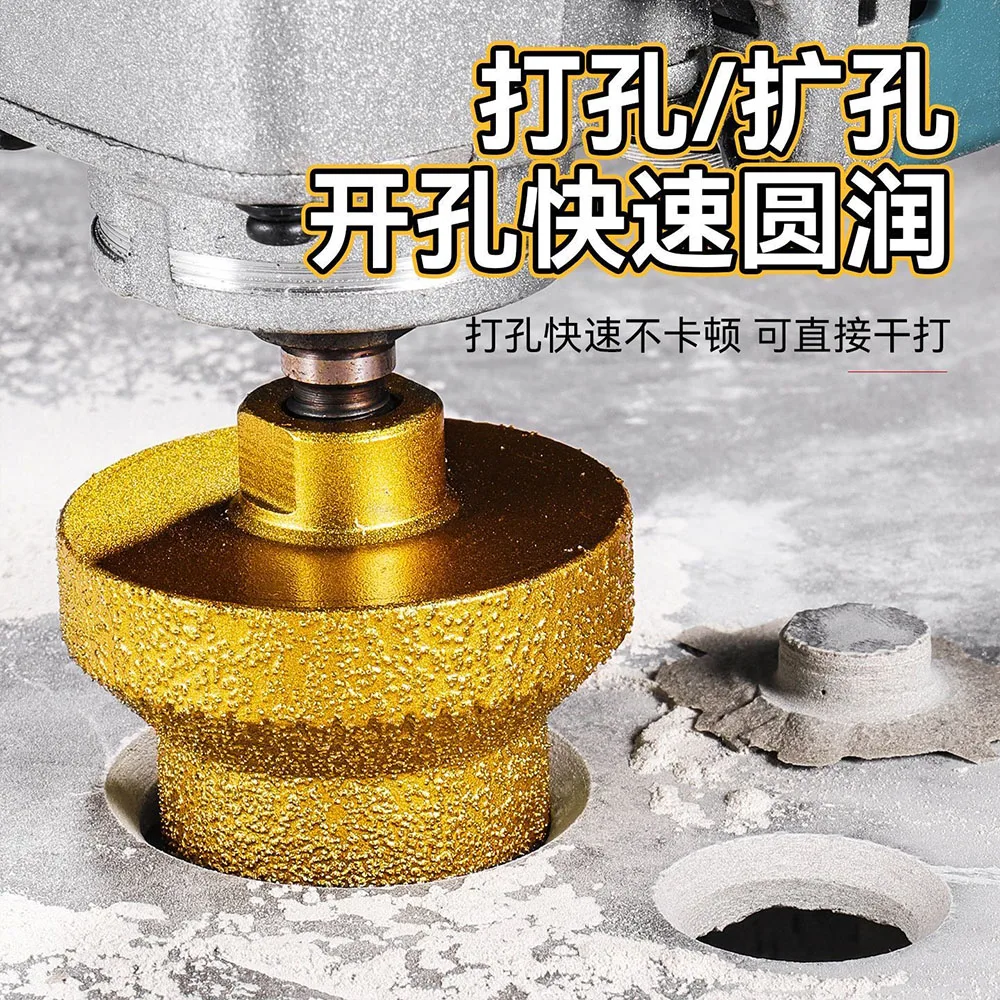 M10 Diamant Afschuining Frezen Gatenzaag Frezen Tegelsnijder Marmer Beton Ruimer Metselwerk Boren Kronen Bouwgereedschap
