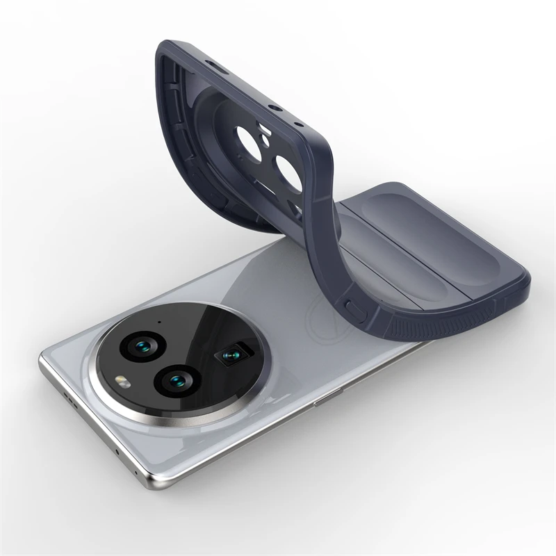 حافظة مدرعة مضادة للصدمات من ممن لهم البحث عن x6 برو ، لينة الوفير الخلفي من البولي يوريثان للعثور على x6 برو