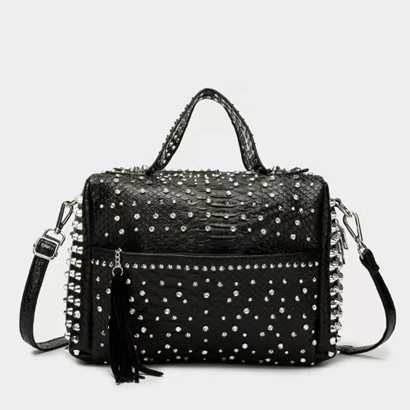 

Bolsos de lujo para mujeres bolsos retro bolsos remachados bolsos para mujeres bolsos de viaje de gran capacidad bolsos