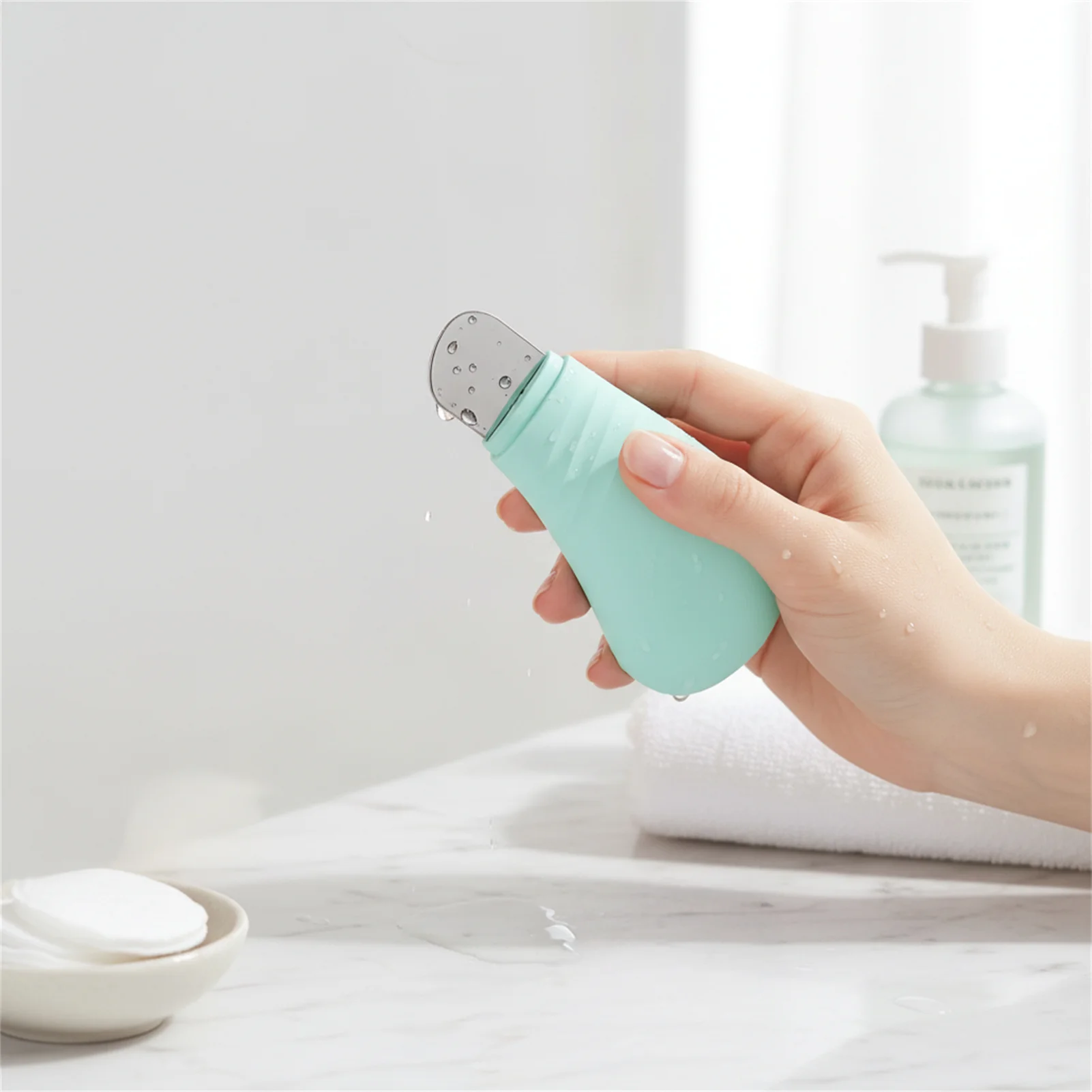 Blackhead Remover Tool with Stainless Steel Shovel for Nose Blackheads and Dead Skin Cleaning Tool Beauty Care Tool