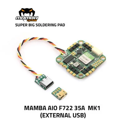 Chase MAMBA MAMBA AIO F722 35A Integrated Flight Control 6S FPV 3.5 Inch Duct Crossing Machine