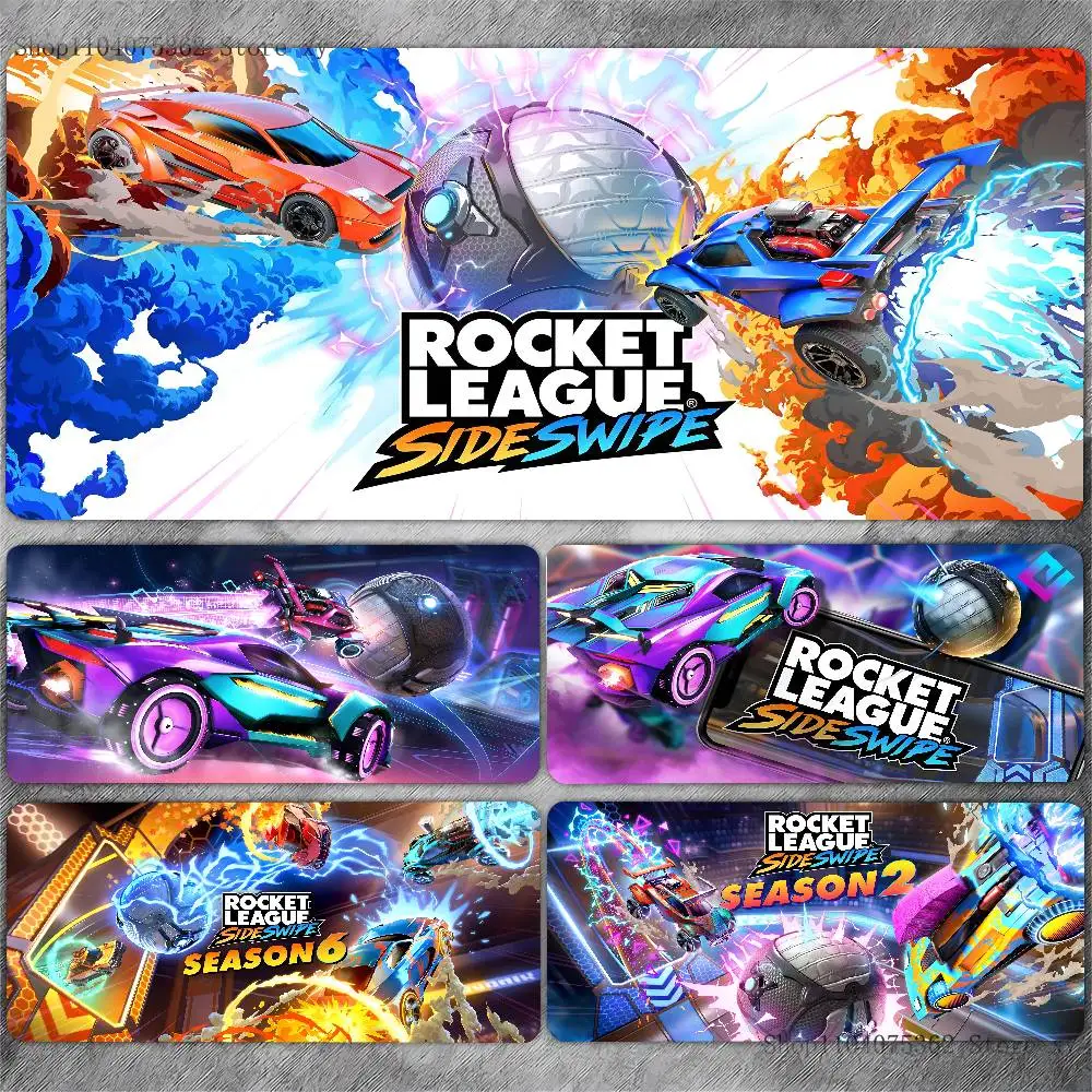Rocket League Sideswipe Mousepad Large Keyboard Desk Mat Gaming Mouse Pad LockEdge Non-slip Mat