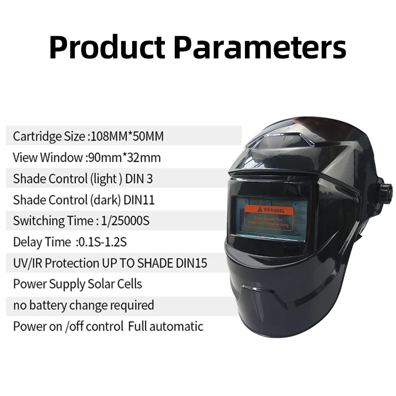 Solar Auto Darkening Electric True Color Wlding Mask/Welder Cap/Eyes Mask for Welding Machine and Plasma Cutting Tool