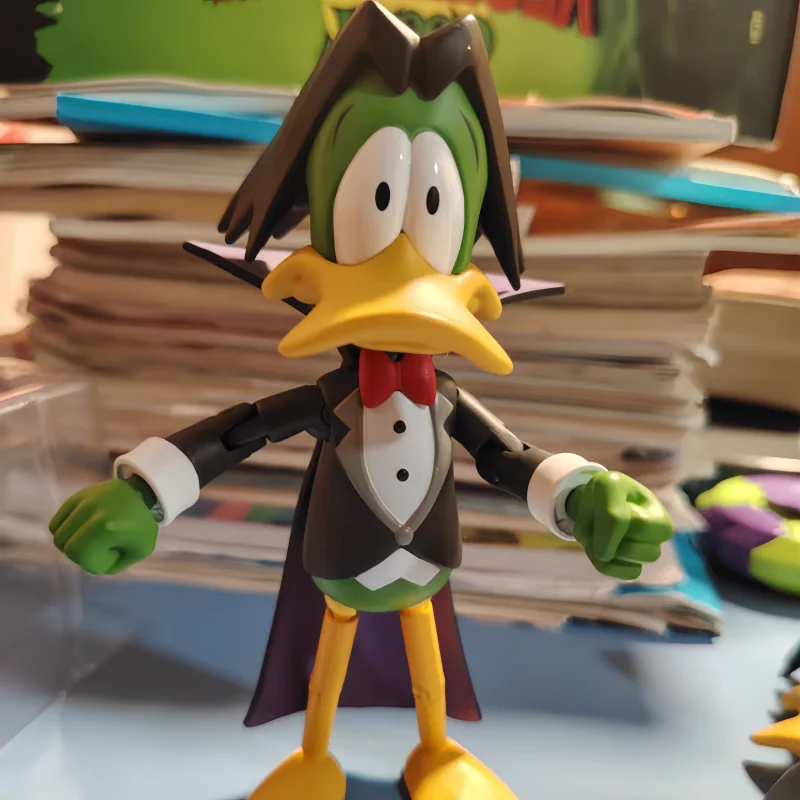 

New Happy Childhood Count Duckula Figures Anime Model Toys Vegetarian Count Shf Action Figure Moving Collecto Toy Birthday Gift