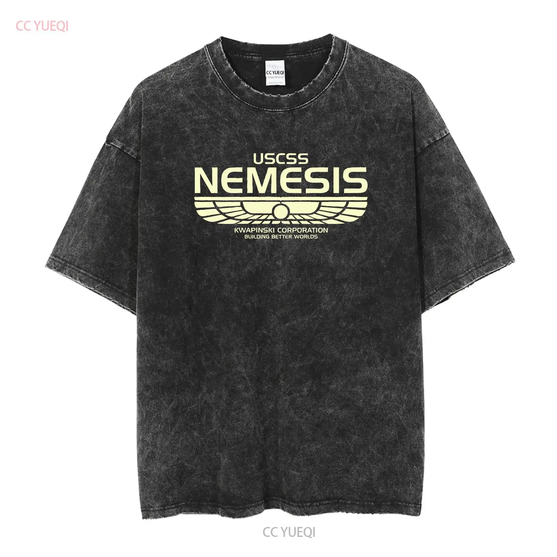 Nemesis Board Game T Shirt Addict Meeple Awaken Realms Alien Geek long or short sleeves vintage Washed streetwear homme fashion