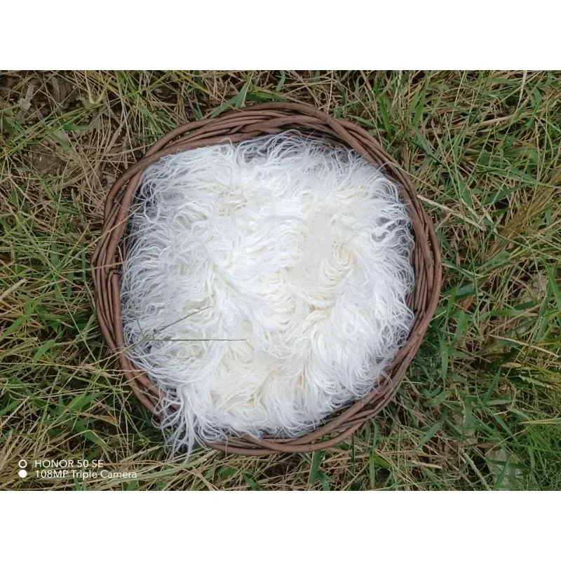 Newborn Infant Photography Props Retro Rattan Crib 1pc Baby Pillow Studio Portrait Photo Shoots Accessories Kids Growth Souvenir view 6