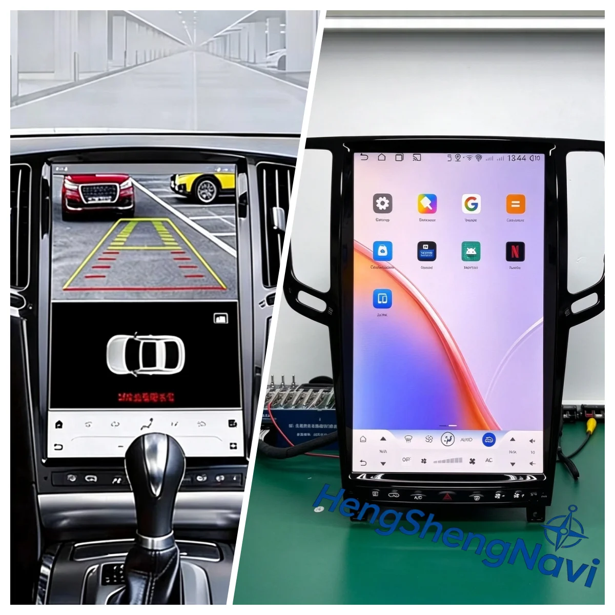NEW 14.5 inch For Infiniti G4 G25 G35 G37 2008-2013 Android 15 Tesla Screen GPS Navigation Car Multimedia Video Player Carplay