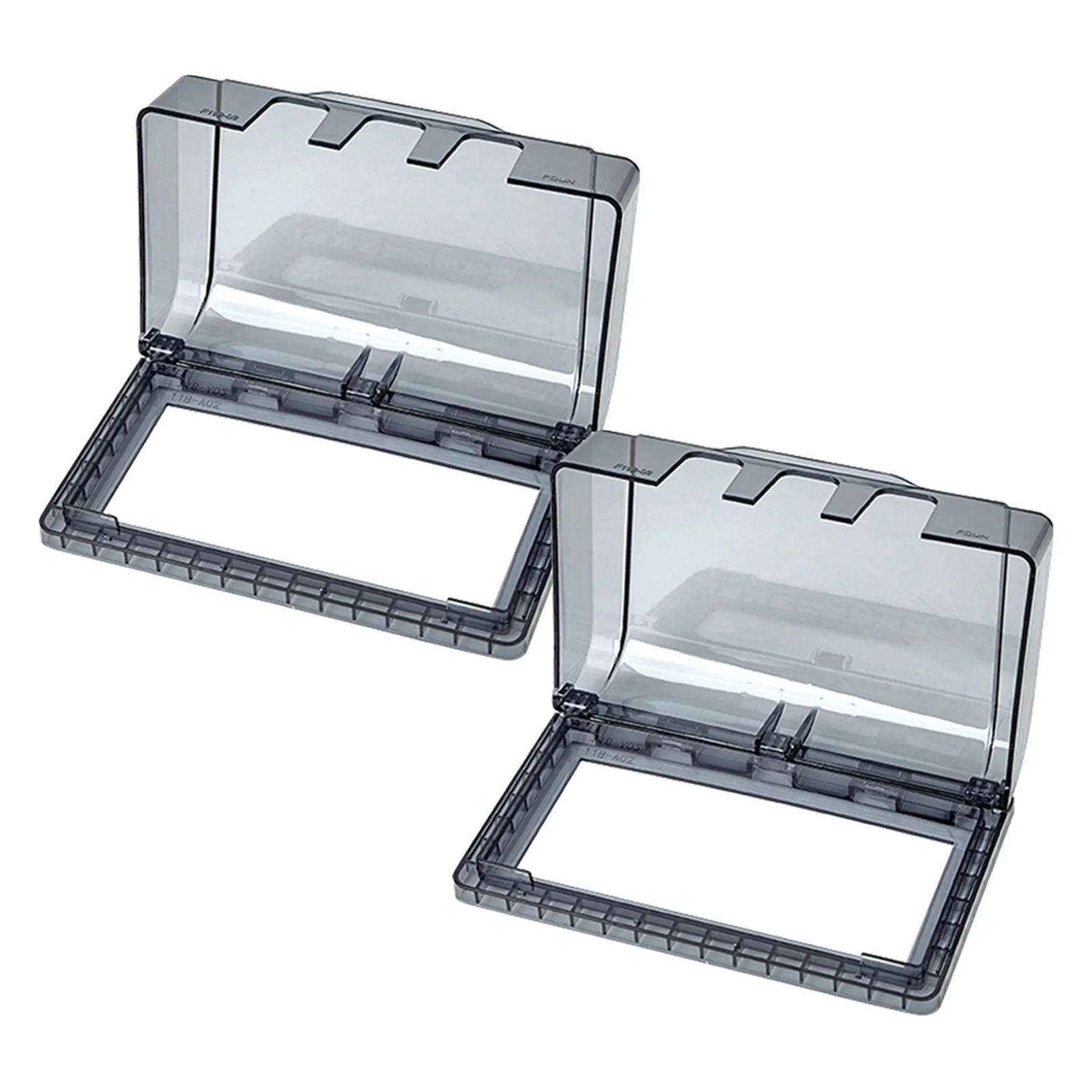 

2Pcs Bathroom Outlet Cover Waterproof Socket Box Reusable Cable Outlet Protector No Tools Required Waterproof Socket Cover