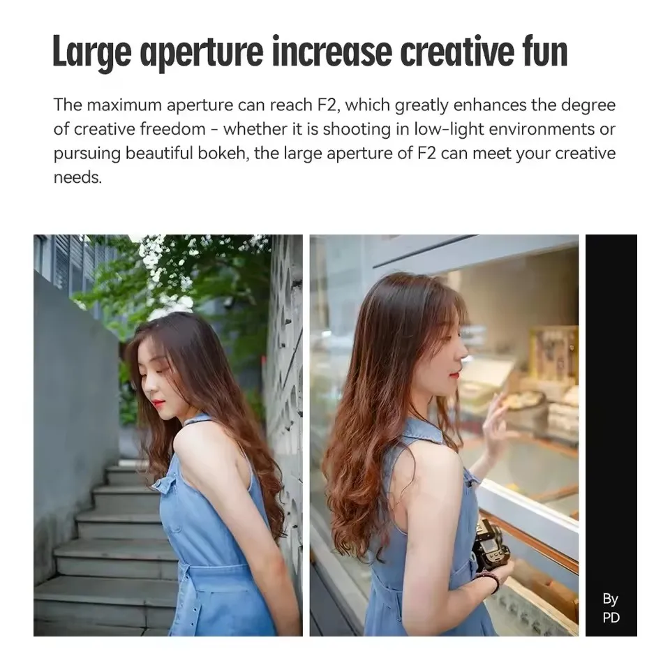 Obiektyw TTArtisan 25mm F2 MF do aparatów bezlusterkowych Canon RF, Nikon Z, Sony E, Fujifilm XF, Panasonic, Olympus M43, XT10, XT5, A6400, A6300 — zdjęcie produktu 3