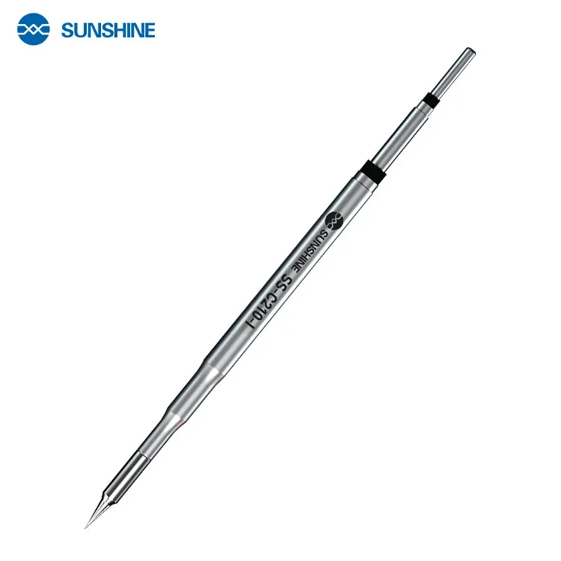 Lead-free Sunshine SS C210 Soldering Tip Universal GVM T210 T210 T26 T26D S21 Tips Fast Heating C210-I/IS/K Head for SMD Welding