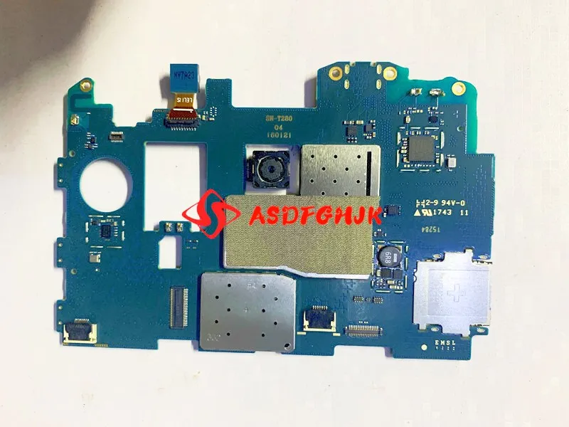 Genuine FOR Samsung Galaxy Tab A SM-T280 Tablet MAINBOARD WITH 1536 MB RAM AND 8GB SSD  100% TESED OK