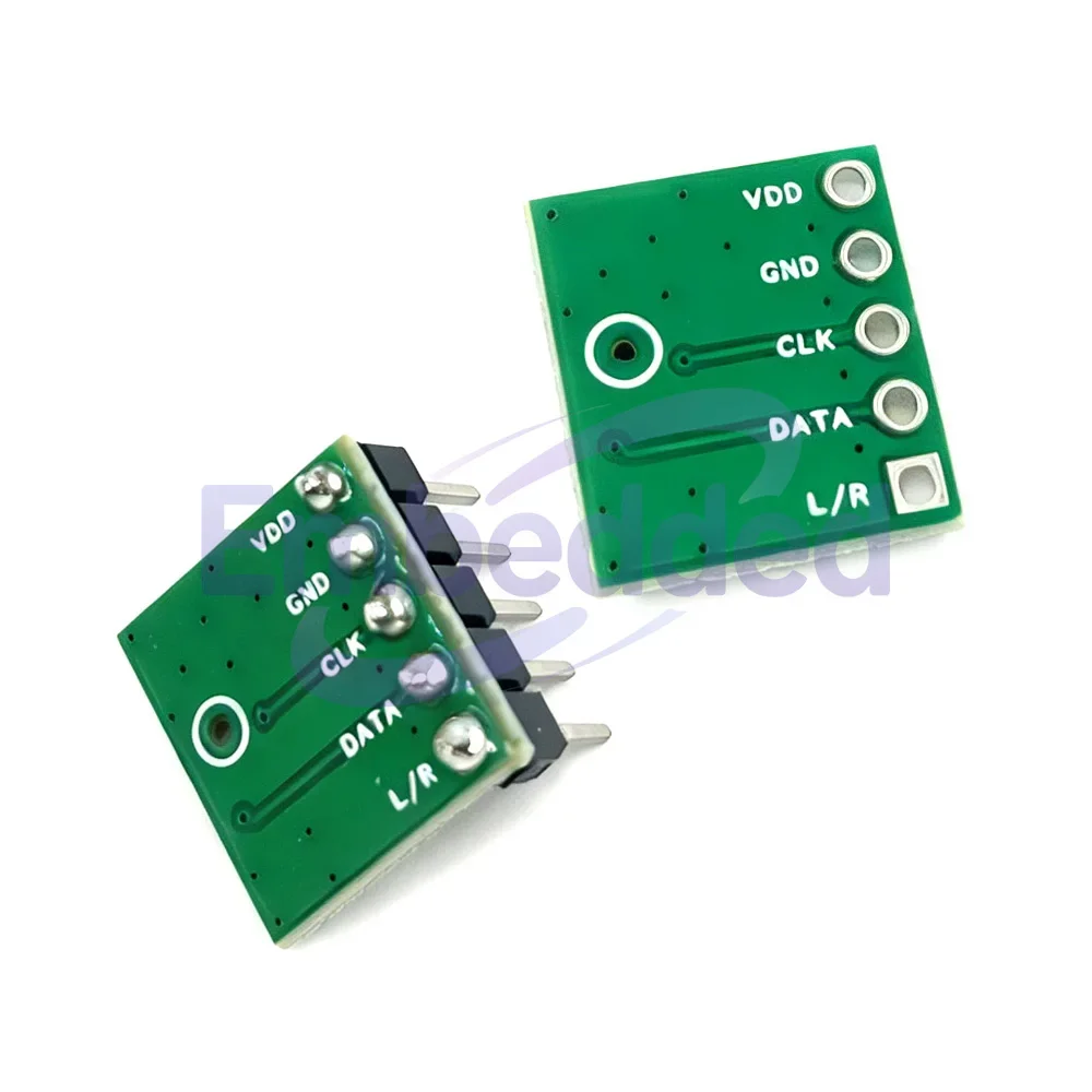 Digital MEMS Microphone Module PDM Digital Silicon Mic Sound Sensor Board for Arduino DIY Audio Projects
