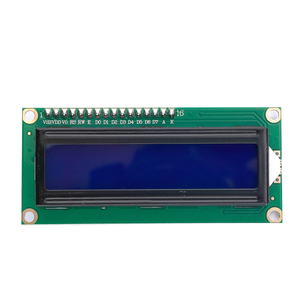 LCD1602 I2C Display Module Blue Yellow Green Screen 5V PCF8574 IIC Adapter Llate for Arduino